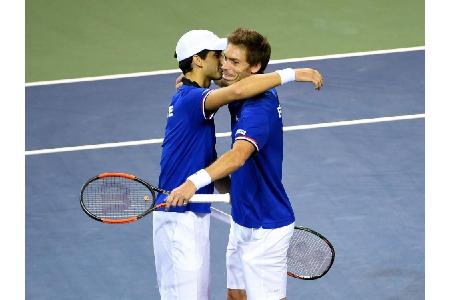 Davis Cup: Auch Briten und Spanier im Viertelfinale Davis Cup: Auch Briten und Spanier im Viertelfinale
