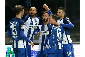 Ibisevic erlöst Hertha: Heimstarke Berliner gewinnen Verfolgerduell gegen Frankfurt