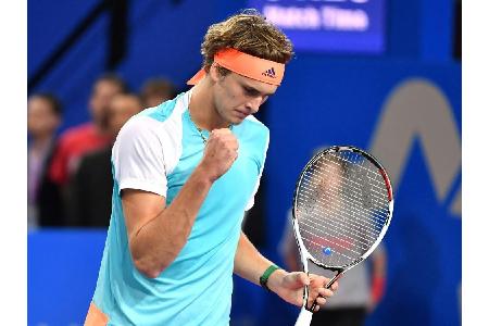 Doppel: Zverev-Brüder gewinnen in Montpellier Doppel: Zverev-Brüder gewinnen in Montpellier