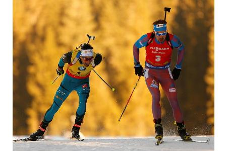 Biathlon-WM: Fourcade und Schipulin reichen sich die Hand