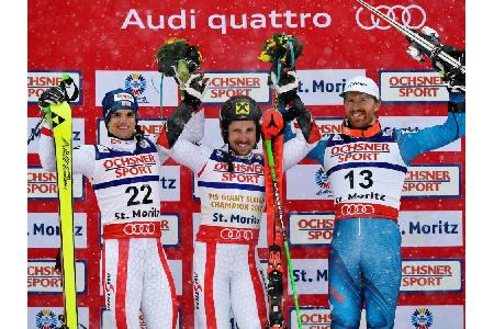 Ski-WM in St. Moritz, Riesenslalom der Männer: Szenen, Zitate, Fakten Ski-WM in St. Moritz, Riesenslalom der Männer: Szenen, Zitate, Fakten