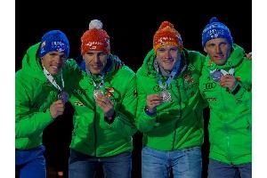 Biathlon-WM: Männerstaffel mit Lesser, Doll, Peiffer und Schempp