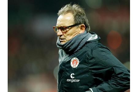 Grippaler Infekt: St. Pauli-Trainer Lienen angeschlagen