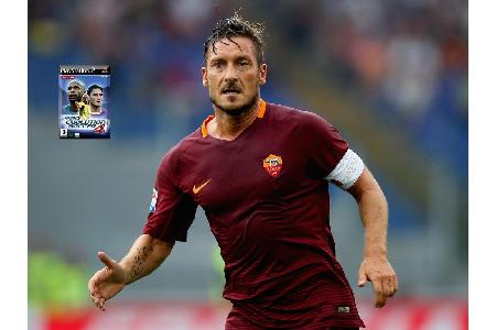 Totti zierte das Cover von PES 4 aus dem Jahr 2004.