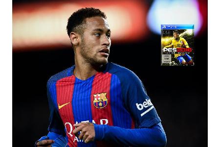 Der brasilianische Shootingstar durfte auf die 2016er Ausgabe von PES.