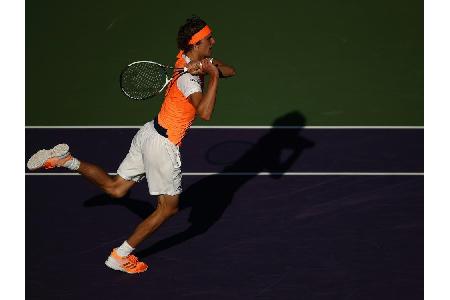 Zverev erstmals im Viertelfinale eines ATP-Masters Zverev erstmals im Viertelfinale eines ATP-Masters