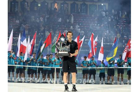 45. Turniersieg für Murray - Nadal verliert Finale 45. Turniersieg für Murray - Nadal verliert Finale