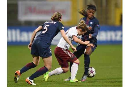 Frauen-CL: Bayern besiegt Paris, Wolfsburg vor dem Aus