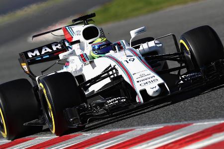 Wenig Sprit, schnelle Reifen, perfekte Abstimmung? Was auch immer die Williams-Crew vor dem Test anstellte, es wirkte. Felip...