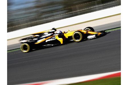 Probleme über Probleme gab es für Renault. Joylon Palmer fuhr lediglich 15 Runden und belegte im Klassement den letzten Platz.