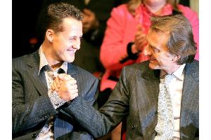 Di Montezemolo über Schumacher: "Träume, dass er bald wieder unter uns sein wird"