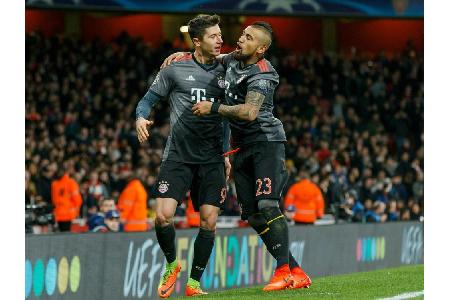 5:1 beim FC Arsenal: FC Bayern locker im Viertelfinale der Champions League