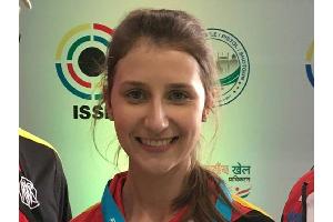 Weltcup in Neu Delhi: Bronze für Skeries mit Sportpistole