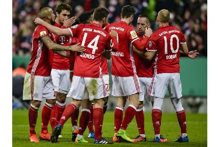 DFB-Pokal: Bayern im Halbfinale gegen den Sieger aus Lotte/Dortmund DFB-Pokal: Bayern im Halbfinale gegen den Sieger aus Lotte/Dortmund