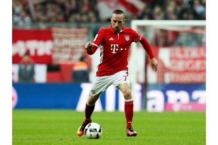FC Bayern: Ribéry feiert Comeback - Müller auf der Bank