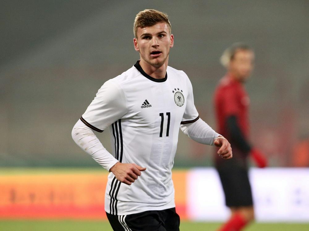 Werner gibt Debüt in der Nationalmannschaft