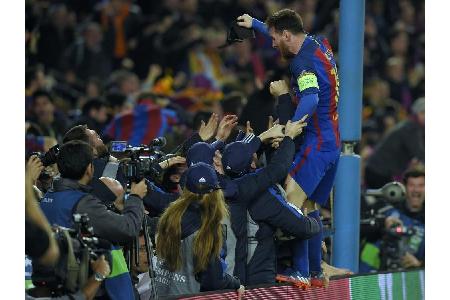 Barca historisch: Nach 6:1 gegen Paris im Viertelfinale der Champions League