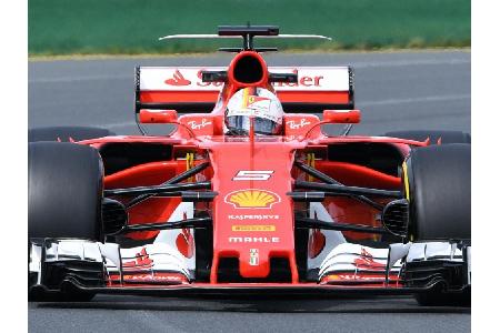 Formel 1: Vettel Schnellster im Abschlusstraining