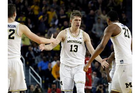 March Madness: Basketballer Wagner mit Michigan in Runde zwei March Madness: Basketballer Wagner mit Michigan in Runde zwei