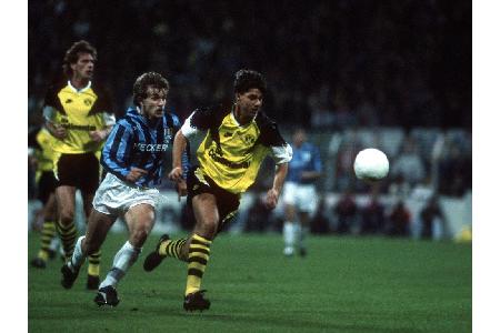 1991 hat eine gut aufgelegte BVB-Mannschaft keine Probleme mit schwachen Chemnitzern. Beide Spiele gewinnen die Schwarz-Gelb...