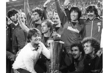 Das Finale ist das fünfte deutsch-deutsche Duell im Europapokal 1979/80. Ein Rekord! So viele deutsche Begegnungen innerhalb...