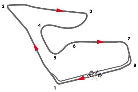 Streckenname: Red Bull Ring, Länge: 4,326 Kilometer, Rundenanzahl: 71, Renndistanz: 307,020 Kilometer, schnellste Rennrunde:...