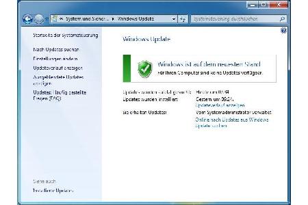 Ein häufiges Aufrufen von Windows-Update kann vorteilhaft sein.