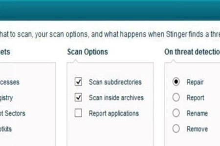 McAfee AVERT Stinger - Den McAfee Avert Stinger können Sie immer dann verwenden, wenn bereits eine Infektion Ihres Computers...