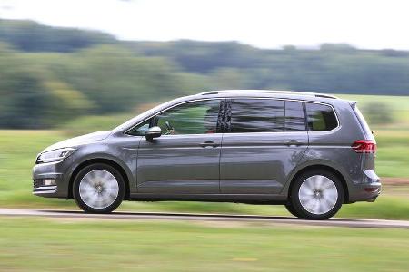 VW Touran 2.0 TDI SCR, Seitenansicht