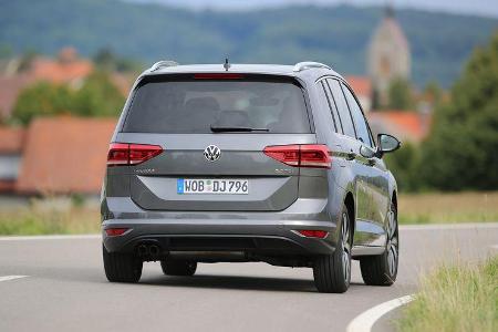 VW Touran 2.0 TDI SCR, Heckansicht