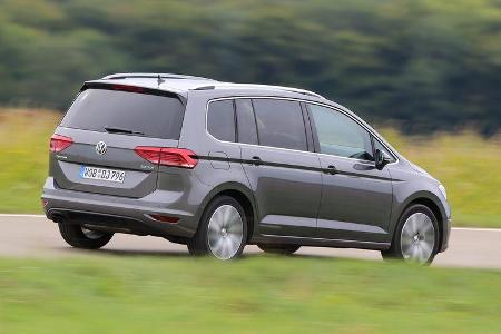 VW Touran 2.0 TDI SCR, Heckansicht