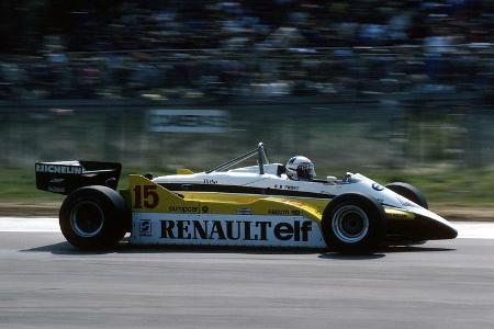 Alain Prost Renault 1982