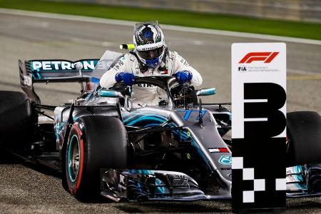 Valtteri Bottas - Mercedes - Formel 1 - GP Bahrain - 7. April 2018