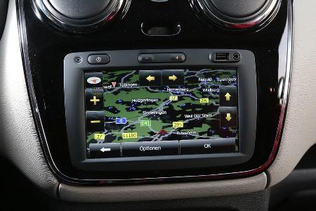 Dacia Lodgy dCi 110, Navi, Display