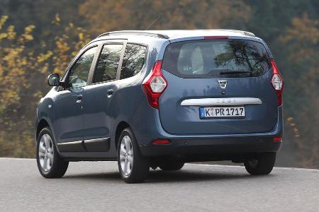 Dacia Lodgy dCi 110, Heckansicht