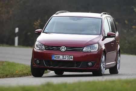 VW Touran 1.6 TDI BMT, Frontansicht