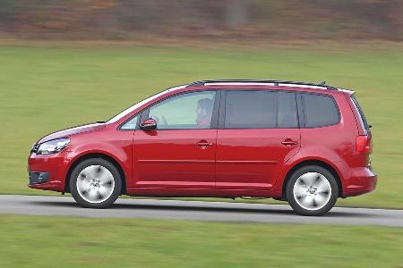 VW Touran 1.6 TDI BMT, Seitenansicht