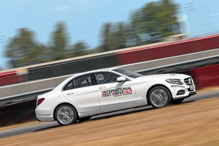Mercedes C400 4Matic, Seitenansicht