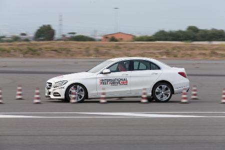 Mercedes C400 4Matic, Heckansicht