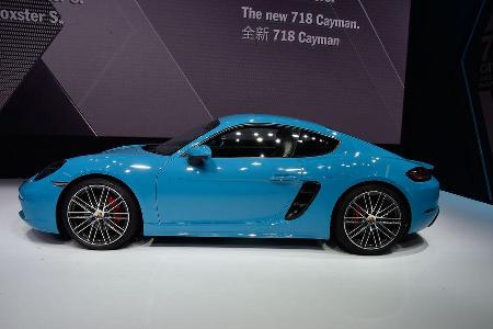 Porsche 718 Cayman Sperrfrist 25.4.2016