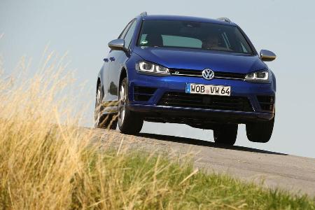 VW Golf Variant R, Frontansicht