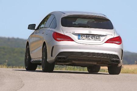 Mercedes CLA 45 AMG Shooting Brake, Heckansicht