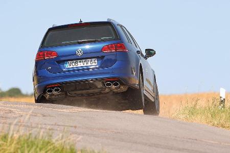 VW Golf Variant R, Heckansicht