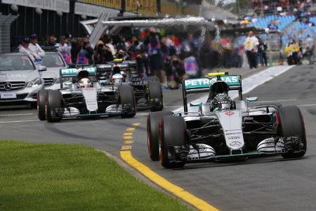 Nico Rosberg - Mercedes - Formel 1 - GP Australien - Melbourne - 19. März 2016