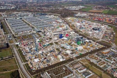 Baumaschinenmesse Bauma 2016 München