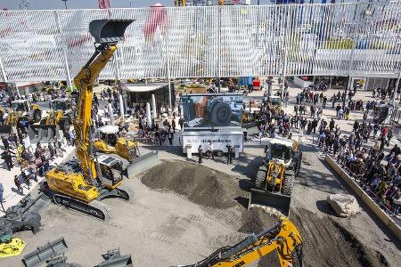 Baumaschinenmesse Bauma 2016 München