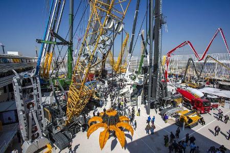 Baumaschinenmesse Bauma 2016 München