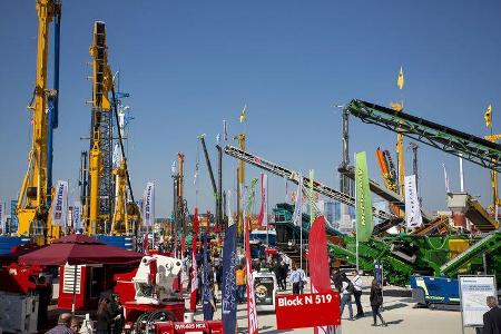 Baumaschinenmesse Bauma 2016 München