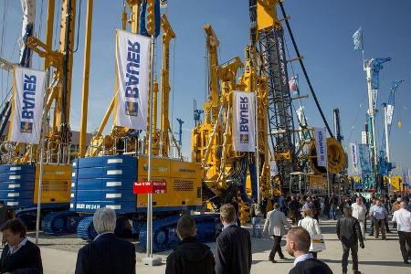 Baumaschinenmesse Bauma 2016 München