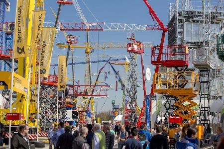 Baumaschinenmesse Bauma 2016 München